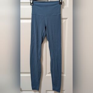 Lululemon Align Pant 28" Code Blue Size 2 Leggings Athleisure